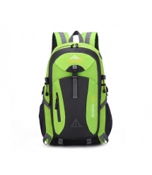 Рюкзак спортивний, Alaska40-Gr, полієстр, вихід під кабель USB - навушники, 40L, зелений, Q50
