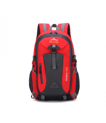 Рюкзак спортивний, Alaska40-R, полієстр, вихід під кабель USB - навушники, 40L, червоний, Q50