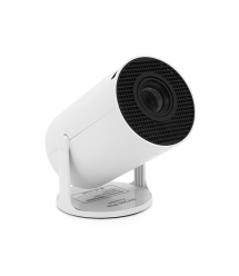 Смарт проектор HY300 PRO, Android 13, 720p, 200 ANSI, Wi-Fi 2.4+5G, White, Box