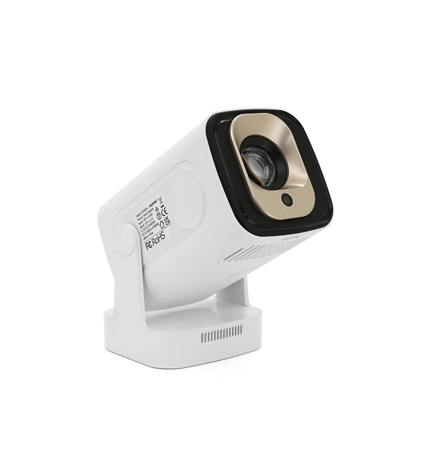 Смарт проектор HY260 PRO, Android 14, 1080p, 200 ANSI, Wi-Fi 2.4+5G, White, Box