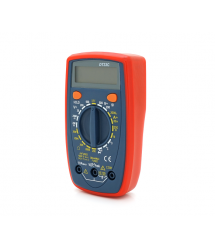 Multimeter DT-33C, Measurements: V DC - AC, A DC - AC, &ampOmega, C, hFE. Continuity test, HOLD, backlight