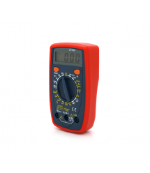 Мультиметр DT-33D, Вимірювання: V, A, R, 150г, 130*74*35mm, Q50