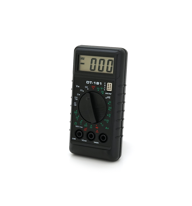 Мультиметр DT-181, Вимірювання: A, 60г, 100*50*20mm, Q60