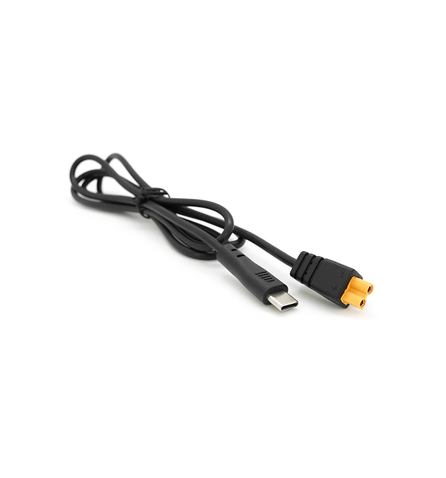 Кабель живлення USB-A(M)-XT30(F) Black, OEM