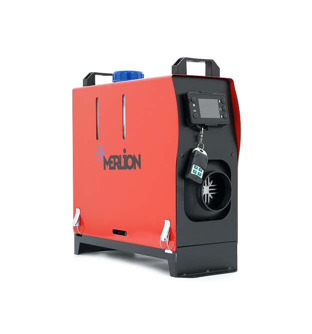 Дизельний обігрівач Merlion ML500RH-1224, 12 - 24V, 5000W (kVA), plastic, air vent, red, Box