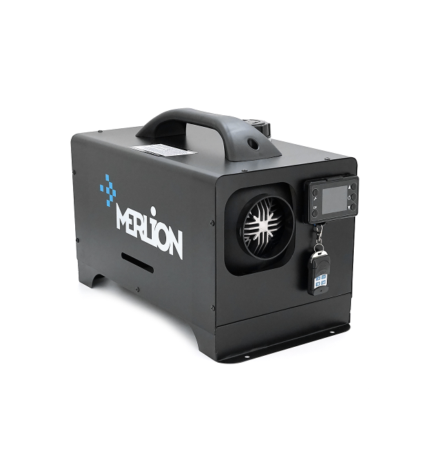 Дизельний обігрівач Merlion ML800BH-1224, 12 - 24V, 8000W (kVA), plastic, air vent, black, Box