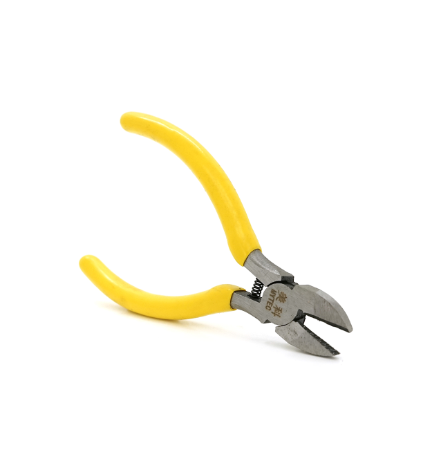Кусачки VOLTRONIC, жовта ручка, 125мм, 55гр