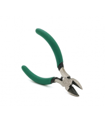Кусачки VOLTRONIC 5-дюймові, зелені ручки, 120х16мм
