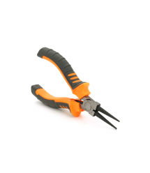 Круглогубці VOLTRONIC, сіро-жовтогарячі ручки, 125мм, 55гр