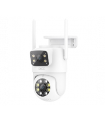 4 Мп поворотна вулична відеокамера XO CR06 Star 400W Pixel WiFi + Bluetooth CareCam, 158&amptimes108&amptimes108 мм, 364 г