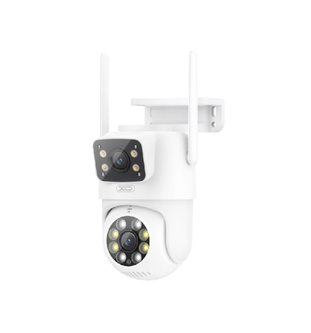 4 Мп поворотна вулична відеокамера XO CR06 Star 400W Pixel WiFi + Bluetooth CareCam, 158&amptimes108&amptimes108 мм, 364 г