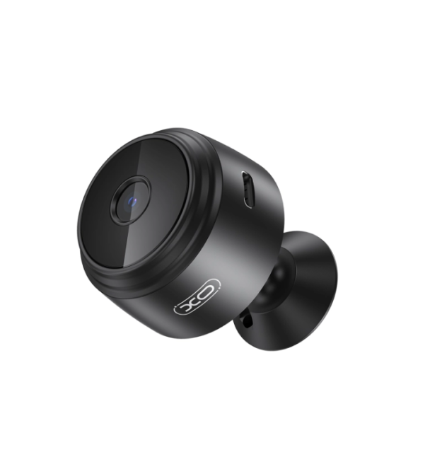 Міні внутрішня відеокамера XO CR12 mini Wireless WiFi Camera 0.3 Megapixel (480P w - stand) Camera, VLCPlayer AVI, 44*24*44mm