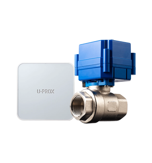 Бездротовий комплект керування водопостачанням U-Prox Valve DN15 для труби 1 - 2