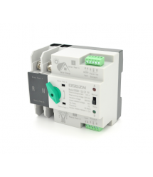 Автомат введення резерву (АВР) двополюсний OSGQ8-125 - 2P PV, 230V - 125A на DIN-рейку для сонячних систем