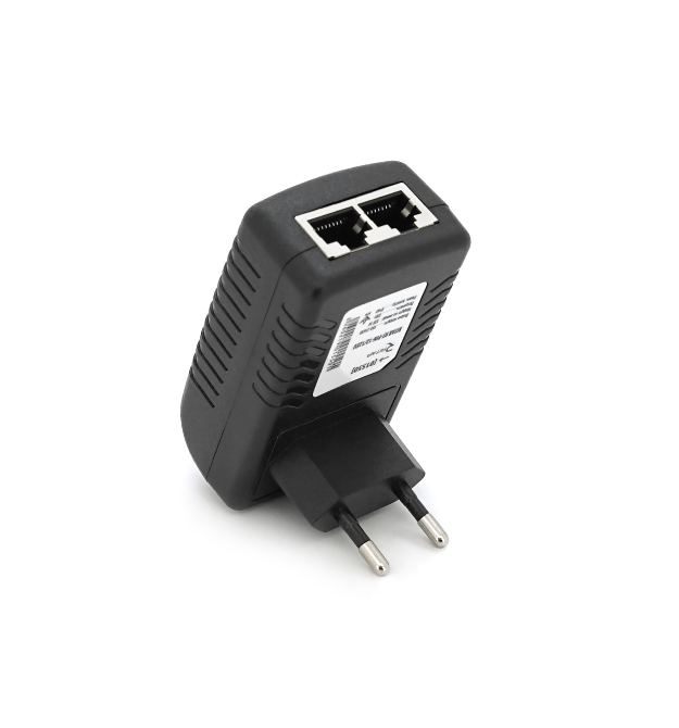 POE інжектор RITAR RT-PIN-12 - 12EU, 12V 1A (12Вт) з портами Ethernet 10 - 100Мбіт - с, EU PLUG