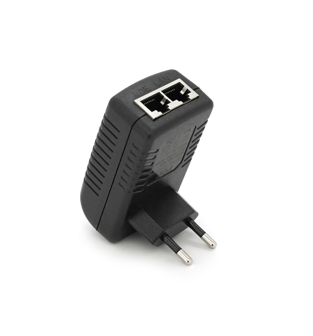 POE інжектор 24V 0.5A (12Вт) із портами Ethernet 10 - 100Мбіт - с