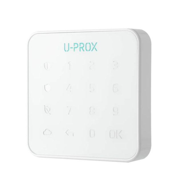 Бездротова сенсорна міні-клавіатура U-Prox Keypad G1 White