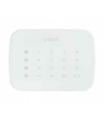 Бездротова сенсорна клавіатура для 4-х груп U-Prox Keypad G4 White