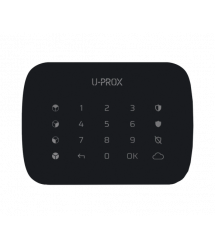 Бездротова сенсорна клавіатура для 4-х груп U-Prox Keypad G4 White