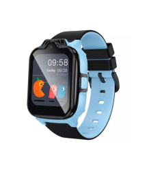 Дитячий смарт годинник Hoco Y104, 4G, GPS, Wi-Fi, HD камера, 1.69 HD-дисплей, дзвінки, відеодзвінки, голосові повідомлення, Blue
