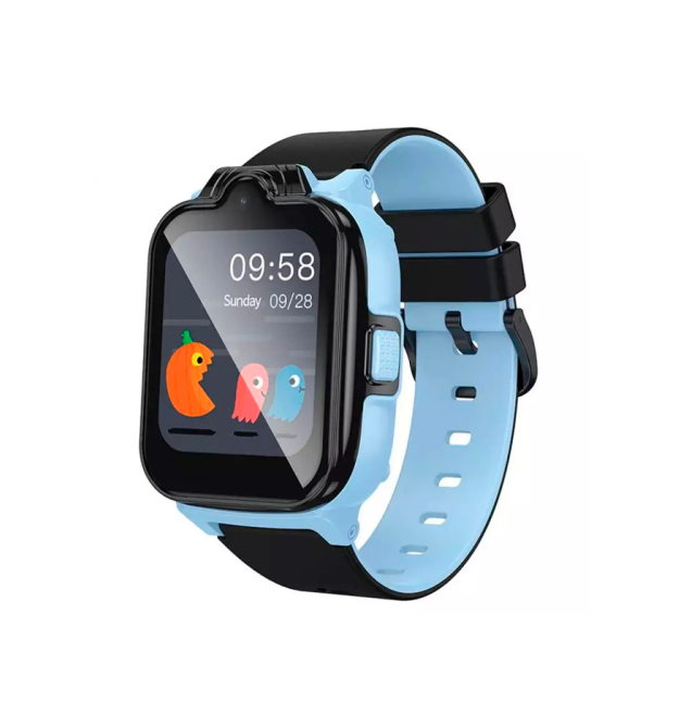 Дитячий смарт годинник Hoco Y104, 4G, GPS, Wi-Fi, HD камера, 1.69 HD-дисплей, дзвінки, відеодзвінки, голосові повідомлення, Blue