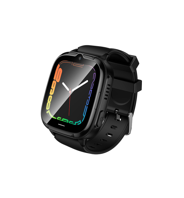Дитячий смарт годинник Hoco Y106, 4G, GPS, Wi-Fi, HD камера, 1.83 HD-дисплей, дзвінки, відеодзвінки, голосові повідомлення, Blac