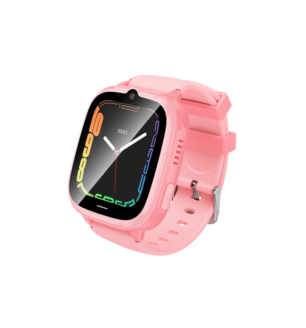 Дитячий смарт годинник Hoco Y106, 4G, GPS, Wi-Fi, HD камера, 1.83 HD-дисплей, дзвінки, відеодзвінки, голосові повідомлення, Pink