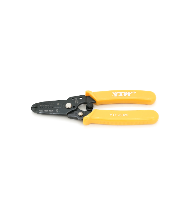 Iнструмент для зачистки кабеля 7-1 Stripper YTH-5022, yellow, AWG24-14