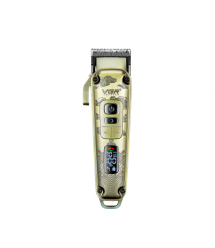 Акумуляторна машинка для стрижки VGR V-005, 8 насадок, LED display, Box