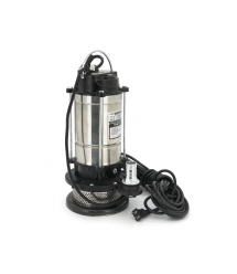 Занурювальний насос, 750W, 220V, до 3 м&ampsup3 - год, підйом до 20 м, 25мм, нержавіюча сталь, 400х230х230 мм, 6,8 кг. + перехід