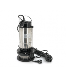 Занурювальний насос, 1500W, 220V, до 3 м&ampsup3 - год, підйом до 28 м, 25мм, нержавіюча сталь, 415х200х235 мм, 11.880 кг. + пер