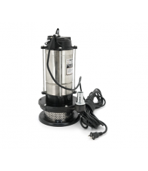 Занурювальний насос, 1500W, 220V, до 4 м&ampsup3 - год, підйом до 30 м, 25мм, нержавіюча сталь, 410х200х230 мм, 11.5 кг. + перех