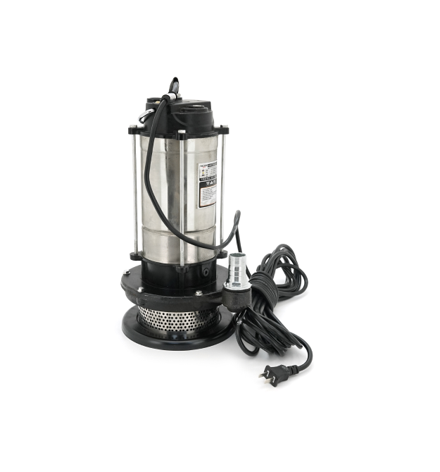 Занурювальний насос, 1500W, 220V, до 4 м&ampsup3 - год, підйом до 30 м, 25мм, нержавіюча сталь, 410х200х230 мм, 11.5 кг. + перех