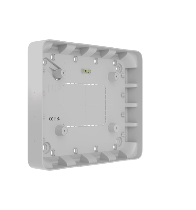 Монтажна коробка Ajax GlandBox White для підведення живлення до EN54 Fire Hub Jeweller