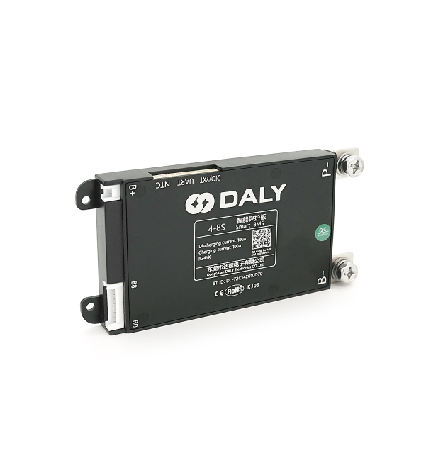 Universal BMS smart плата DaLy LiFePO4 4-8S 100A з Bluetooth + CAN + активний балансир 1A