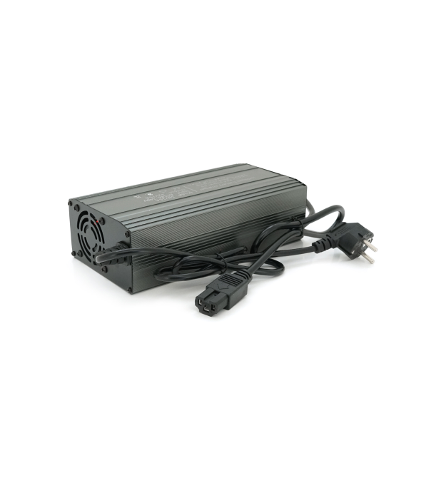 Зарядний пристрій для акумуляторів Li-Ion 36V(42V),10S,10-15A, штекер Triangle plug (T-tipe - C13 - IEC). 185x88x60mm