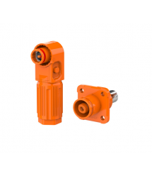Комплект роз&aposємів для АКБ (тато+мама), SRDB-350С, 350А, 1500V, IP67, Orange