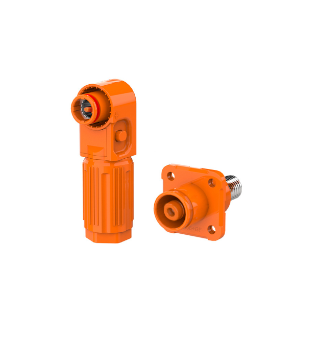 Комплект роз&aposємів для АКБ (тато+мама), SRDB-350С, 350А, 1500V, IP67, Orange