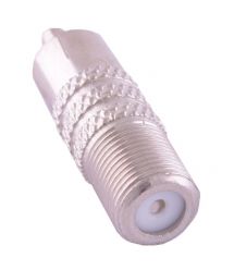 Переходник RCA-папа - F-мама