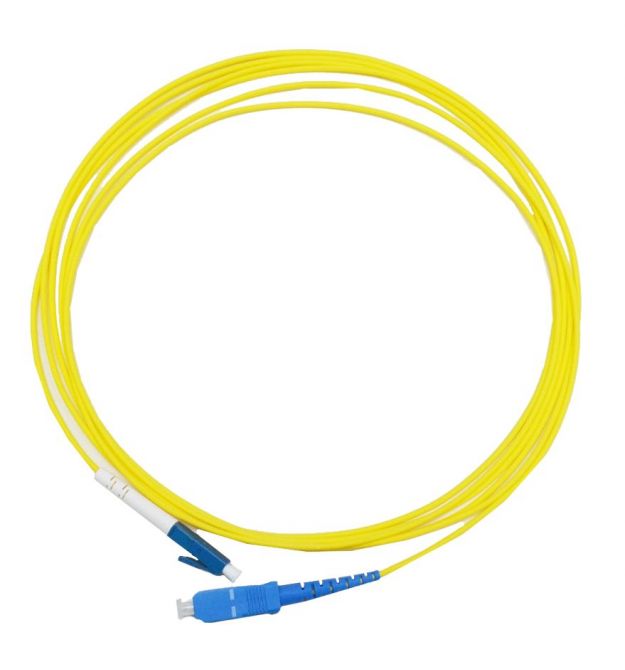 Патчкорд LC/UPC-LC/UPC SM 2м Simplex, Slim (2мм)