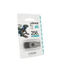 Флеш-накопичувач Wibrand USB 3.2 Gen1 Lizard 256GB Black