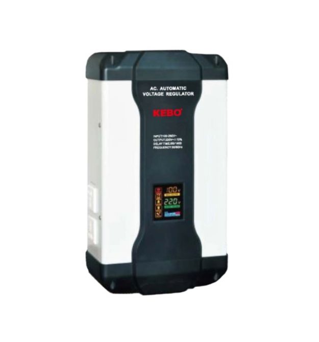 Стабілізатор напруги релейний KEBO BDR-5000VA 3000W 2xShuko