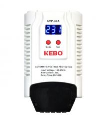 Реле напруги на DIN-рейку KEBO KVP-30A 2-30A 140-260V