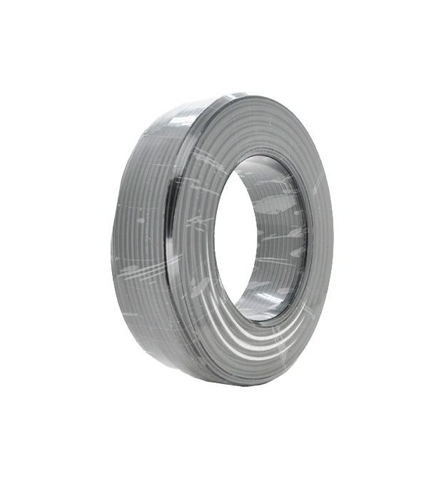 Кабель коаксиальный с питанием RITAR B100-RG59CU + 2x0.5mm CU 0.81 мм 64x0.12м CCA (100 м)
