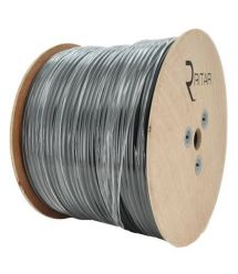 Кабель коаксиальный с питанием 305 м RITAR B305-RG59 + 2x0.5mm CU, 0,81 мм.CU, 64x0.12m CCA