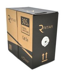 Кабель Ritar внутрішній КВП UTP CCA (4*2*0.48) 4p 24 AWG (305м)