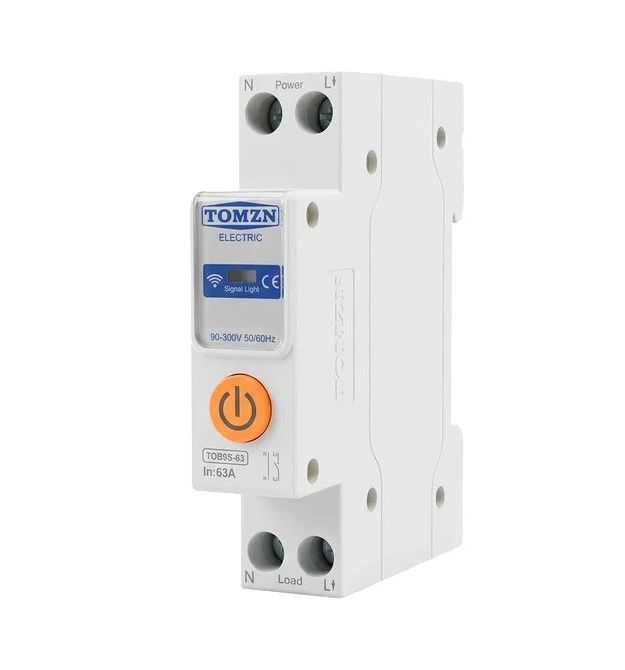 Автоматический выключатель TOMZN TOB9S-63 c Wi-Fi (TUYA)