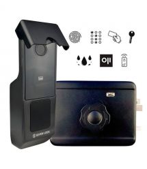 Беспроводной биометрический комплект контроля доступа SEVEN LOCK SL-7772BF с замком Cross Latch