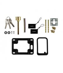 Беспроводной биометрический комплект контроля доступа SEVEN LOCK SL-7772BF с замком Cross Latch