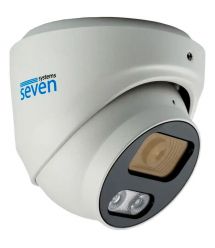 Комплект видеонаблюдения на 2 купольные 1080p IP-видеокамеры SEVEN 2D5